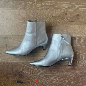 Metallic boots